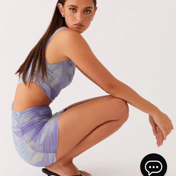 Peppermayo Addie Mini Dress - Purple Rain - Picture 6 of 6